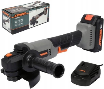 SZLIFIERKA KĄTOWA 125MM AKUMULATOR 20V 2AH STHOR
