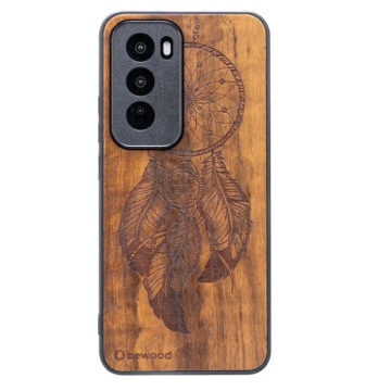 Dřevěné Pouzdro Bewood pro Oppo Reno 12 5G Lapač Snů Imbuia
