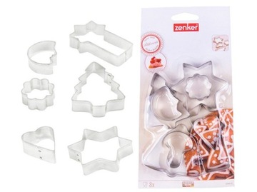 Foremki do ciastek świąteczna choinka 8 szt. 42966