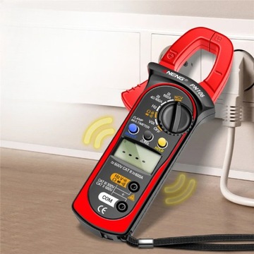 Цифровой мультиметр с универсальными зажимами Aneng PN106Pro и ЖК-дисплеем