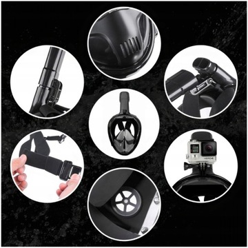 МАСКА ДЛЯ СНОРКЕЛИНГА S/M ДЕТСКАЯ ПОЛНОЛИЦЕВАЯ ДЛЯ ПЛАВАНИЯ