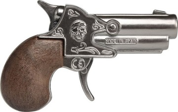 Mały metalowy pistolet pirata Gonher 8,5 cm 156/0