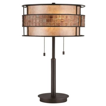 Stojąca LAMPKA biurkowa QZ-LAGUNA-TL Elstead QUOIZEL LAMPA stołowa w stylu