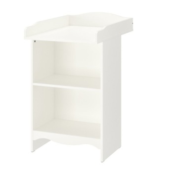 Ikea Столик для пеленання Стелаж Smagora 60 см Білий / Білий - Практичний