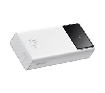 Powerbank Baseus Star-Lord 20000 мАч USB-C 2x USB QC PD 22,5 Вт Белый