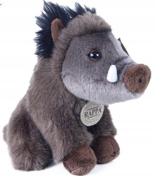 MASKOTKA DZIK REALISTYCZNY PLUSH WILD BOAR 18cm