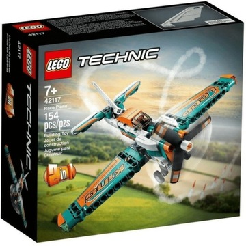 Lego TECHNIC 42117 Samolot wyścigowy 2 w 1