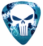 Гитарные медиаторы 6 шт. Необычные черепа! медиатор Feather | Череп