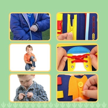 БИЗИ ДОСКА МОНТЕССОРИ ИГРУШКА ДЛЯ ДЕТЕЙ, ПОДАРОК