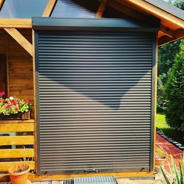 Противовзломные наружные рольставни.