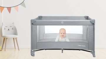 Дорожная кроватка, дорожный манеж для ребенка, со складным матрасом.