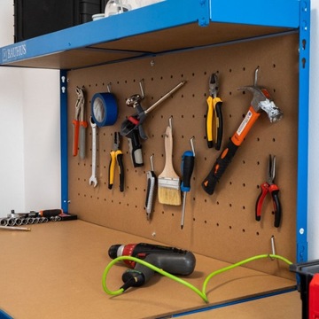 РАБОЧИЙ СТОЛ, ИНСТРУМЕНТЫ, ГАРАЖ, ВЕРХНИЕ КРЮКИ