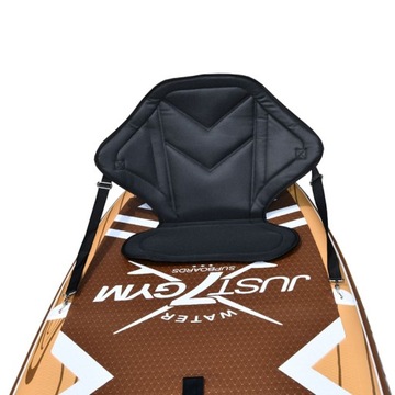 Весло для SUP-доски для плавания, надувное, 350 см, с сиденьем и веслом