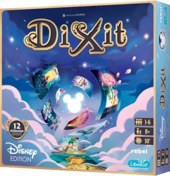 DIXIT DISNEY EDITION настільна гра сімейна REBEL PL07026 для дітей 8+ років