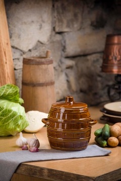 БОЧКА ДЛЯ ОГУРЦОВ, КАПУСТЫ КРЫСТИНКА 2,5 Л