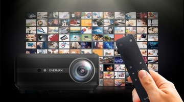 Overmax MULTIPIC 6.1 Светодиодный проектор FULL HD ПРОЕКТОР ANDROID WIFI 6 BT HDMI