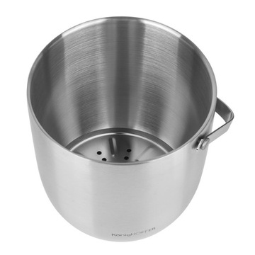 Контейнер для льда Silver ICE BUCKET + ЩИПЦЫ Konighoffer Oris 2,8 л