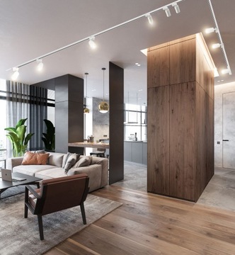 Комплект: Шинопровод 2м + 4 светодиодных лампы GU10.