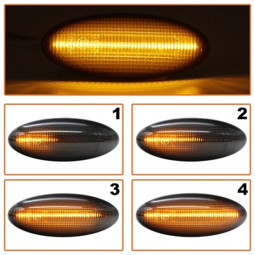 DYNAMICKÉ SMĚROVKY LED DO TOYOTA AURIS E15