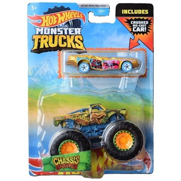 Hot Wheels Monster Trucks Автомобиль с автомобилем
