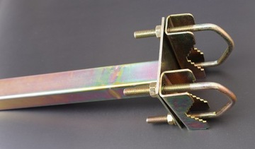 Антенный держатель на балкон, стойка длиной 1 м с опорой