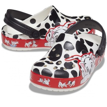 Детские тапочки Crocs легкие сабо классические 101 далматинец 29-30 C12