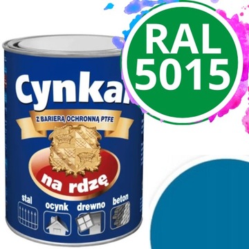Gruntoemalia akrylowa Cynkal 0.7 L RAL 5015