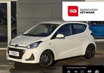 Hyundai i10 II Hatchback Facelifting 1.25 Kappa 87KM 2019 Hyundai i10 1.2 PB 87KM Access Salon PL Serwis ASO Gwarancja Niski Przebieg
