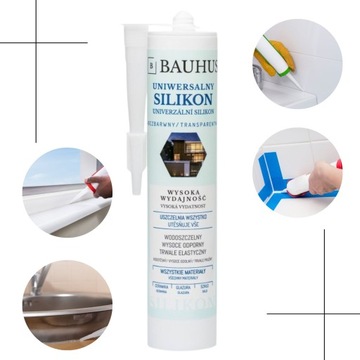 ПРОЗРАЧНЫЙ СИЛИКОНОВЫЙ универсальный 6 шт + соковыжималка Bauhus SET