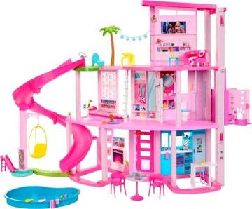 BARBIE DREAMHOUSE DUŻY DOMEK MARZEŃ Z AKCESORIAMI OPSI!