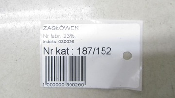 SUZUKI SX4 S-CROSS PODHLAVNÍK PRAVÝ ZADNÍ