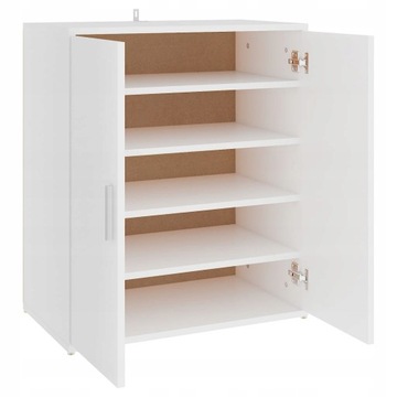 Szafka na buty VidaXL 60 x 70 x 35 cm biały