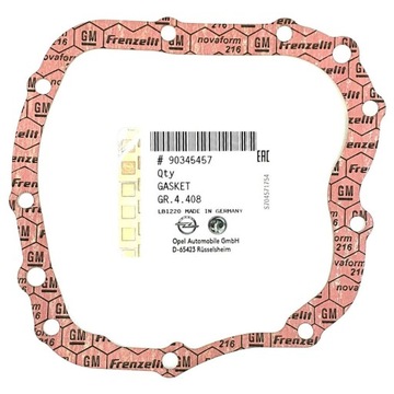 Uszczelka skrzyni biegów Opel Astra H G J Corsa C D Vectra C ORYGINALNA