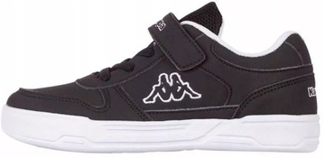 29 BUTY DZIECIĘCE SPORTOWE CZARNE LEKKIE WYGODNE KAPPA DALTON 260818K-1110