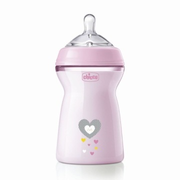Chicco CHICCO_NaturalFeeling Пляшка пластикова 330 мл з соскою