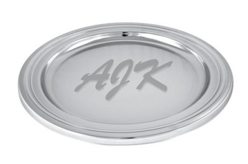 Patera srebrna okrągła PET śr 340 mm '1