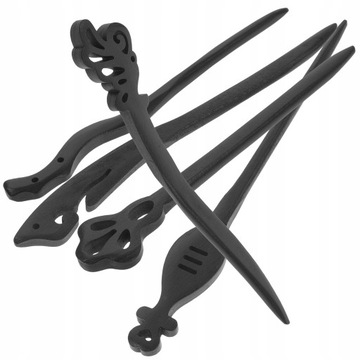 Антикварная заколка для волос, китайская палочка, 5 шт.