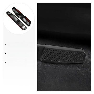 OSŁONA WENTYLATORA W TYLNYM RZĘDZIE SIEDZEŃ SAMOCHODOWYCH