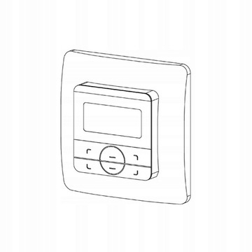 Настенный пульт дистанционного управления DC448 КОНТРОЛЛЕР ТАЙМЕРА ALUPROF