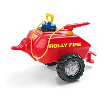 ПРИЦЕП ROLLY TOYS FIRE BRAND С РАСПЫЛИТЕЛЕМ И НАСОСОМ 122967