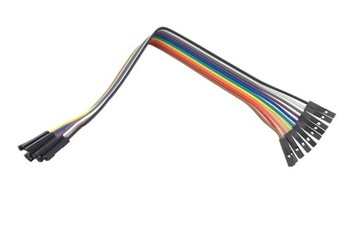 092 Kable połączeniowe żeńsko-żeńskie 20cm 10szt