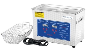 Ультразвуковой очиститель ванны 4,5л, косметический стерилизатор для мытья деталей