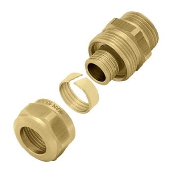 złączka skręcana GZ 18/2,5 x 1/2' KAN-Therm Push