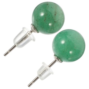 Kobiety Kolczyki Stud Jade Na Szpilki