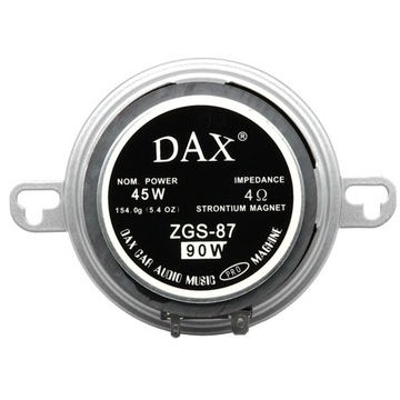 АВТОМОБИЛЬНЫЕ ДИНАМИКИ DAX 8,7 СМ 87 ММ ДЛЯ PEUGEOT BOXER SAAB 9-3 900 VW JETTA