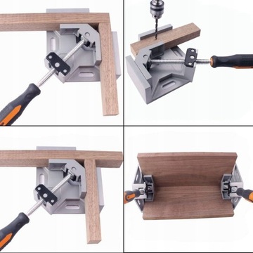 ŚCISK STOLARSKI KĄTOWY IMADŁO NAROŻNE ZACISK 150mm 150x70mm