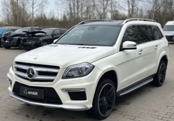 Mercedes Klasa GL X166 Off-roader GL 500 435KM 2014 Mercedes-Benz GL GL 500 4Matic 2014r.4Matic auto zarejestrowane i ubezpiec, zdjęcie 2