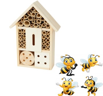 ЯЩИК ДЛЯ БАБОЧЕК НАСЕКОМЫХ ДЕРЕВЯННЫЙ HOTEL 465