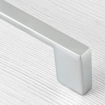 МЕБЕЛЬНАЯ РУЧКА РУЧКА ДЛЯ ШКАФА, МАТОВЫЙ ХРОМ 96