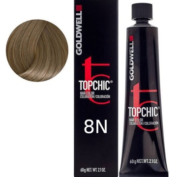 Goldwell Topchic Farba 60ml kolor 8N